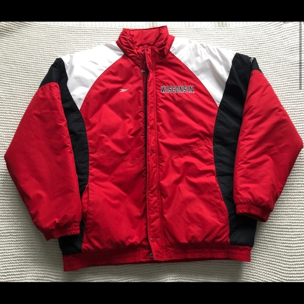 Reebok Wisconsin Puffer Jacket XXL